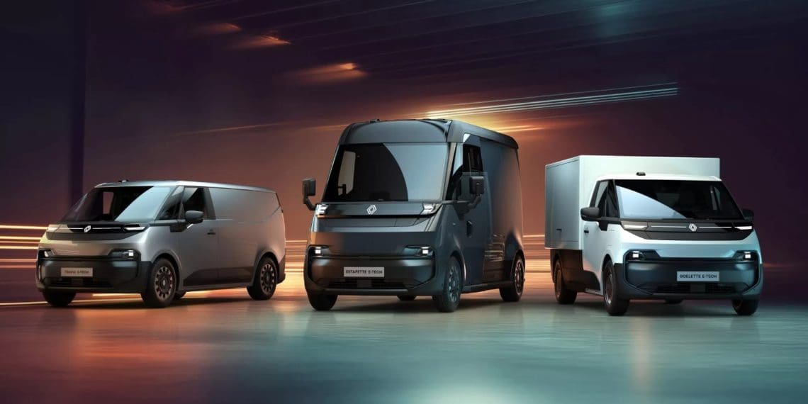 Renault apresenta a nova geração de veículos comerciais ligeiros elétricos