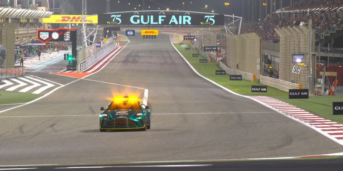 VIDEO – Unleashing Chaos: Bahrain F1 GP Turmoil on Lap 32 with Safety Car Deployment