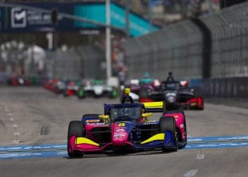 Youngest IndyCar Driver Kyffin Simpson Dominates Long Beach with Record Passes