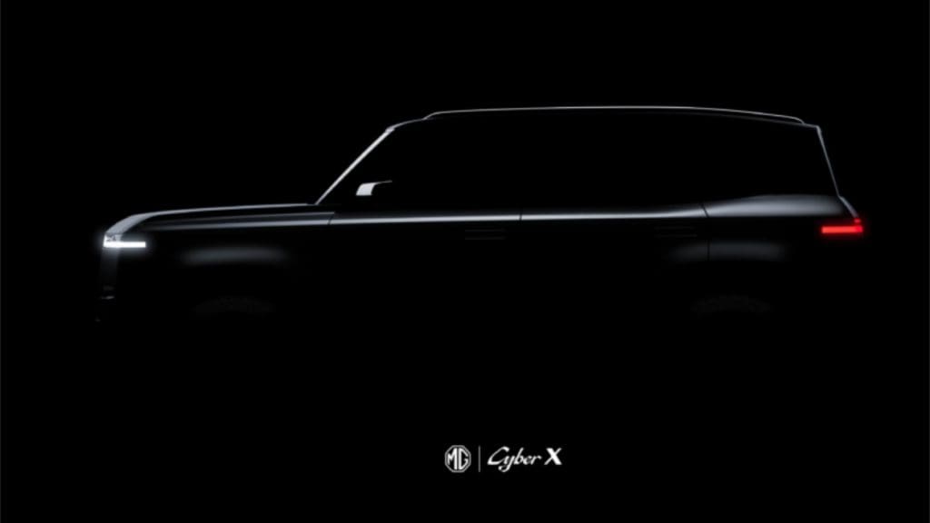 MG mostra primeira imagem do ​​Cyber X antes da estreia