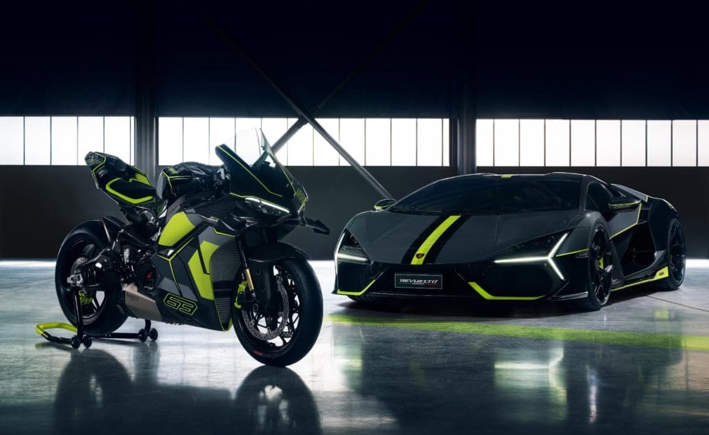 Lamborghini Panigale V4 é o terceiro capítulo da parceria com a Ducati