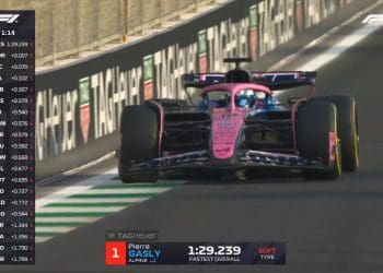 Pierre Gasly Shocks with Top Spot in Jeddah’s First Free Practice Session, Norris and Leclerc Close Behind