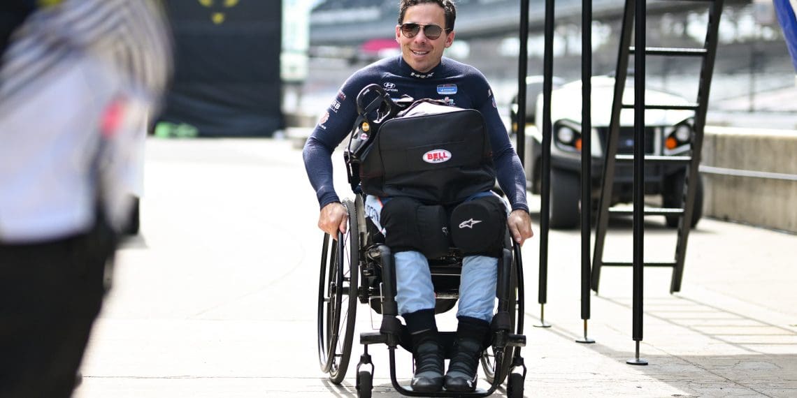 Robert Wickens Battles Adversity and Triumphs in Long Beach Debut with Corvette