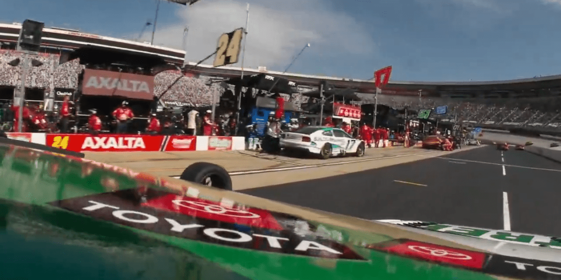 VIDEO – Runaway NASCAR Wheel’s Terrifying Path: Crew Member’s Dramatic Escape Captured Live