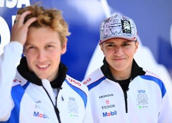 Unleashing Fury: Hadjar and Lawson Blaze Trail in Bahrain Test Showdown