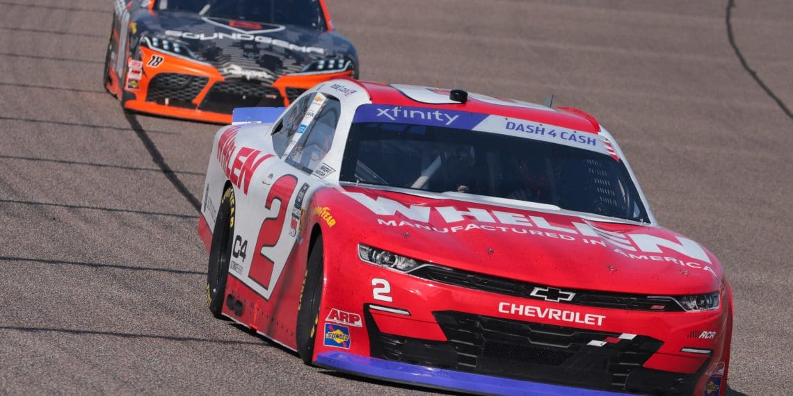 Unstoppable Jesse Love dominates in chaotic Rockingham race, clinches Xfinity victory in dramatic fashion