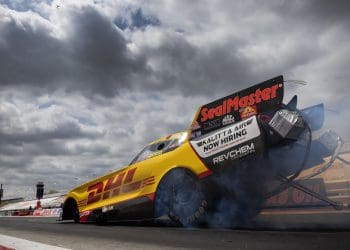 Ultimate Thrills: Unleashing the Intense Chaos of Four-Wide Drag Racing