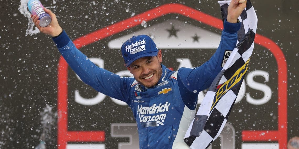 Kyle Larson’s Emotional Triumph: Honoring Friend Amid Xfinity Victory & Pursuit of Bristol Crown