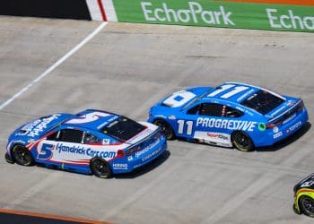 NASCAR Showdown: Larson Conquers Bristol, Declares Hamlin ‘The Enemy’ in Epic Rivalry Clash