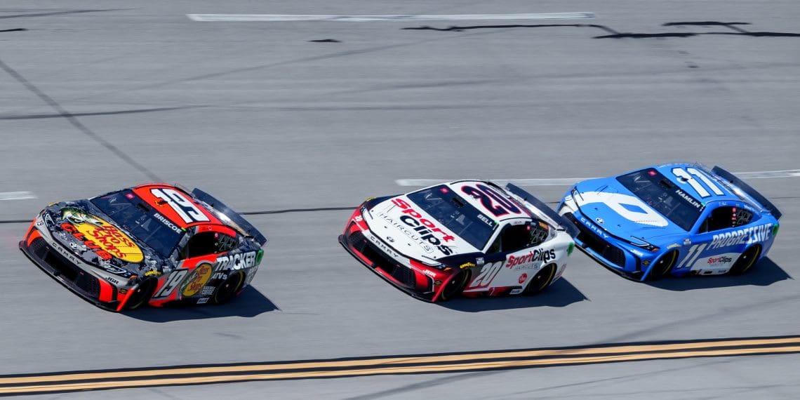 NASCAR’s Explosive Showdown: Denny Hamlin’s Fiery Confrontation with Ross Chastain at Talladega
