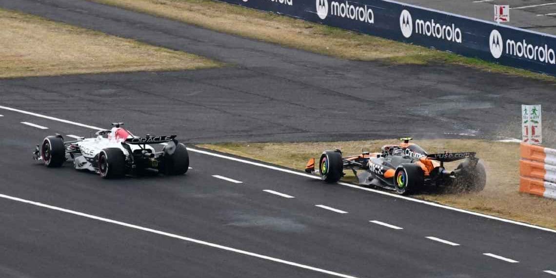 VIDEO – Verstappen Mocks Norris in Epic Showdown: Expensive Lawnmower Insult