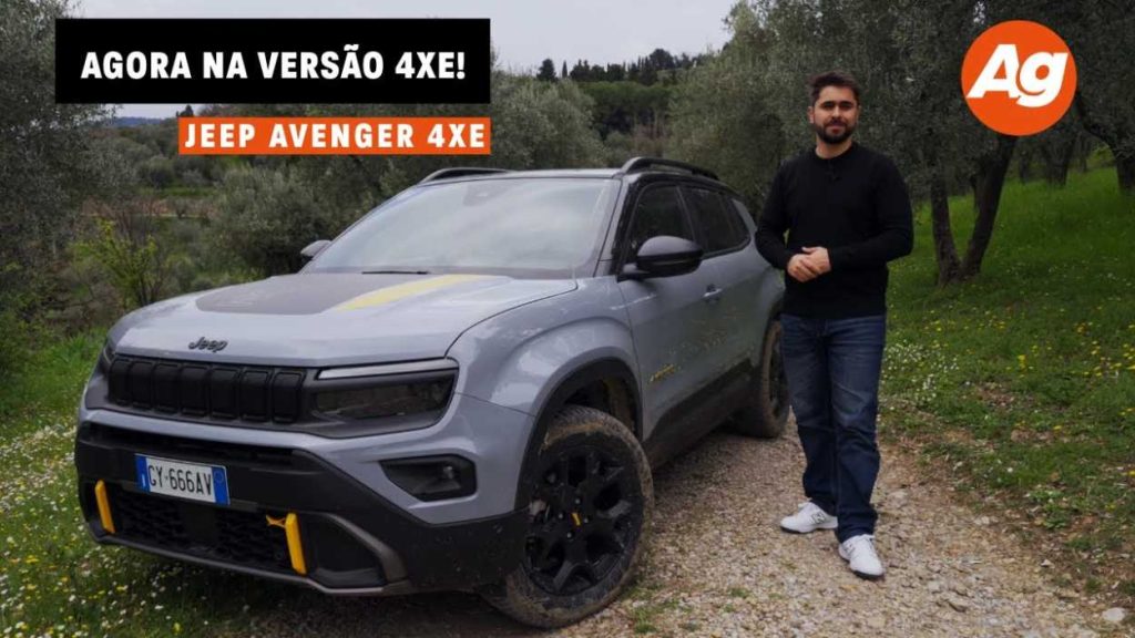 Jeep Avenger 4xe – Agora na versão 4xe!