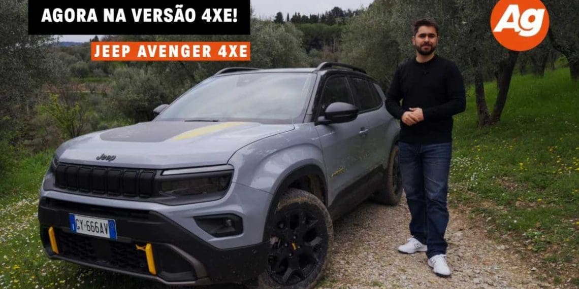 Jeep Avenger 4xe – Agora na versão 4xe!