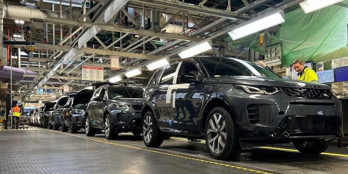 Jaguar Land Rover suspende exportações para os EUA