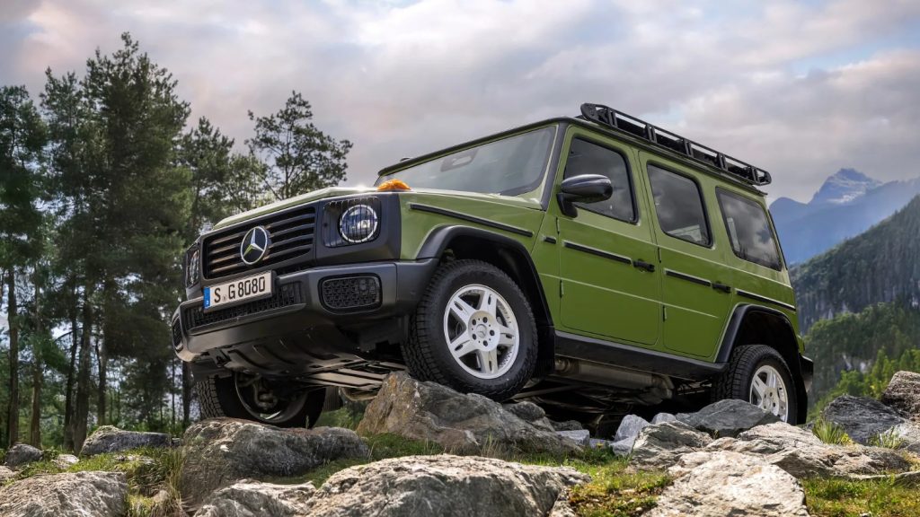 Mercedes homenageia Classe G original com versão especial Edition Stronger
