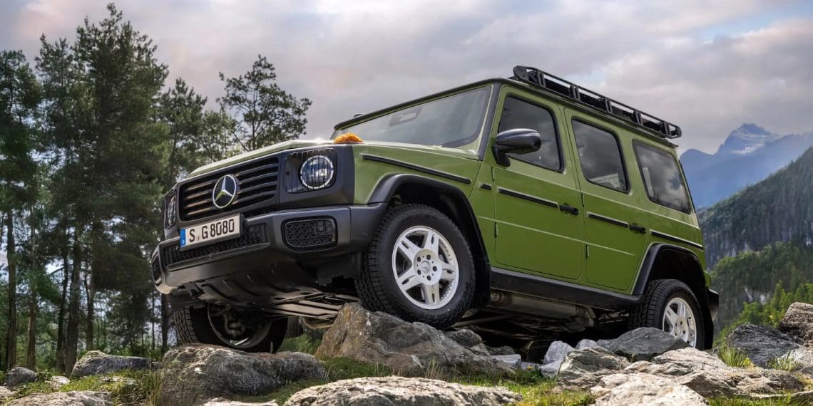 Mercedes homenageia Classe G original com versão especial Edition Stronger