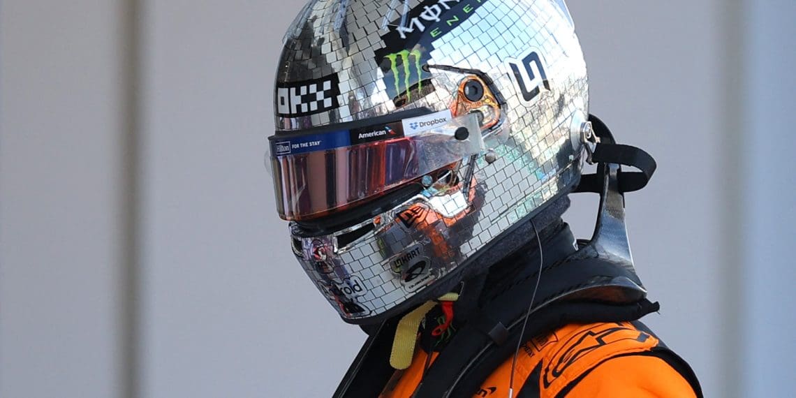 Lando Norris Stuns F1 Fans with «Un-Raceable» Disco Ball Helmet – Legal Controversy Ensues