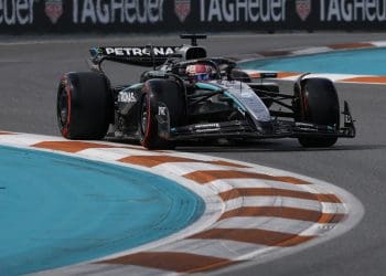 George Russell Stuns in F1 Miami Qualifying: Overcomes Struggle to Snag Fifth Spot
