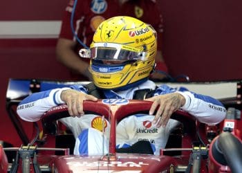 Lewis Hamilton’s Daring Tire Gamble Propels Him to Podium Glory in Miami