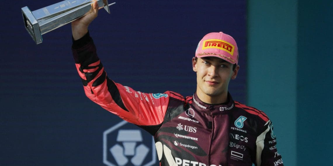 Unleashing the Unthinkable: Russell Battles Stomach Cramps to Secure Third Place Finish