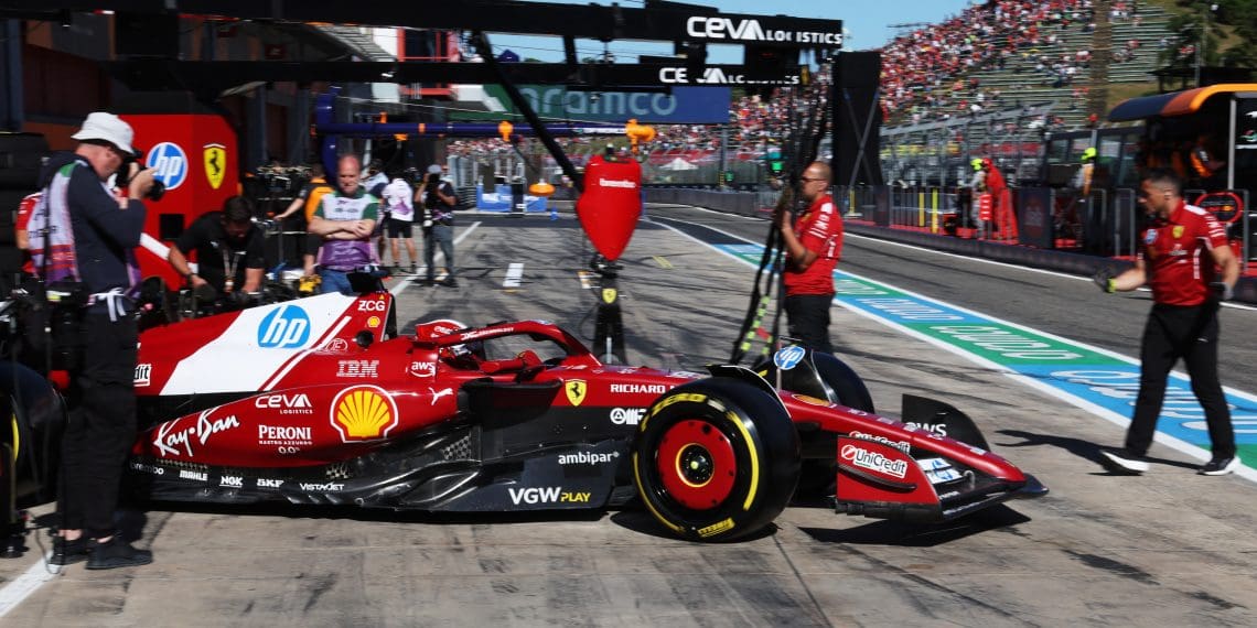 Ferrari Fined for F1 Tyre Scandal: Leclerc’s Imola Incident Sparks Controversy and Penalty