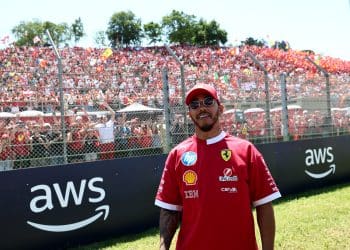 Massive Red Sea: Lewis Hamilton Overwhelmed by Tifosi’s Embrace at Ferrari Debut Race