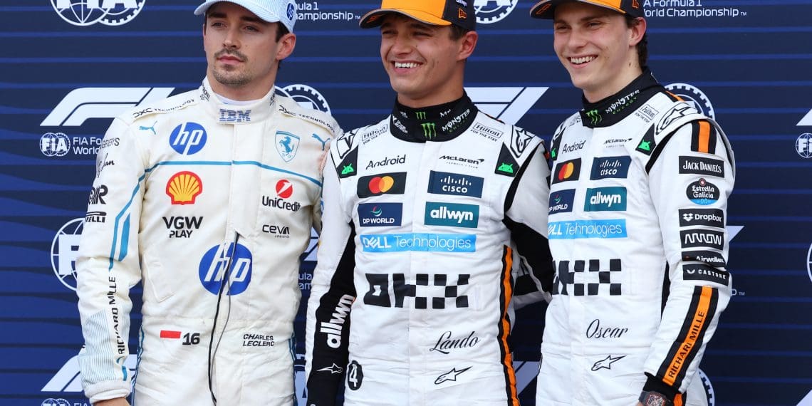 Lando Norris Shatters Monaco Lap Record, Claims Pole Ahead of Leclerc and Piastri