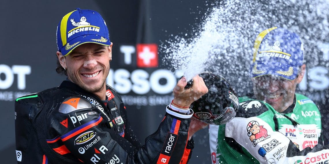 Chaos Unleashed: Bezzecchi Triumphs as Quartararo Falters in Epic Aprilia Victory at Silverstone