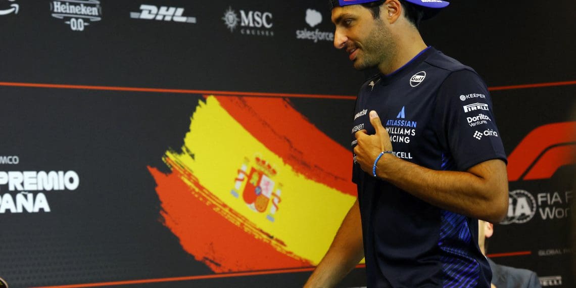 F1 Front Wing Fury: Sainz Forecasts Grid Chaos in Spanish GP Showdown
