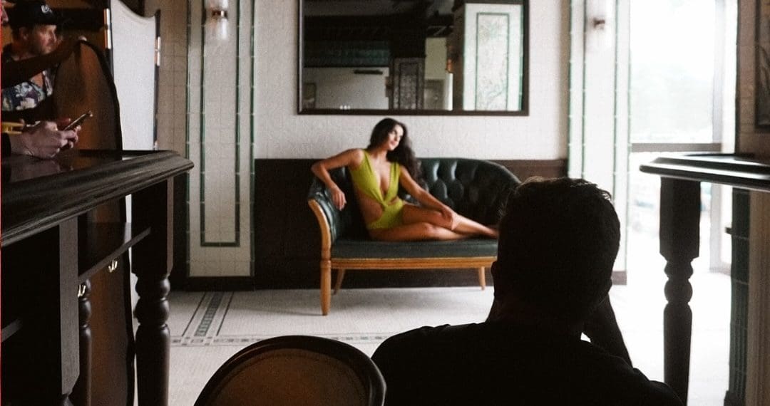 History-Making NASCAR Star Toni Breidinger Stuns in Olive Green Bikini for SI Swimsuit!