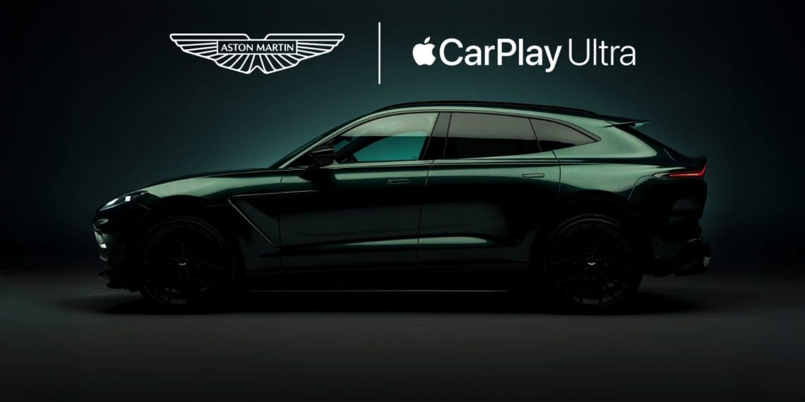 Aston Martin lança Apple CarPlay Ultra
