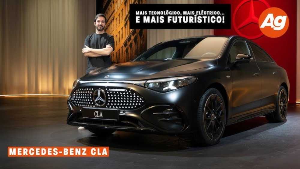 Conheci o NOVO Mercedes-Benz CLA: mais tecnológico, mais elétrico… e mais futurístico!