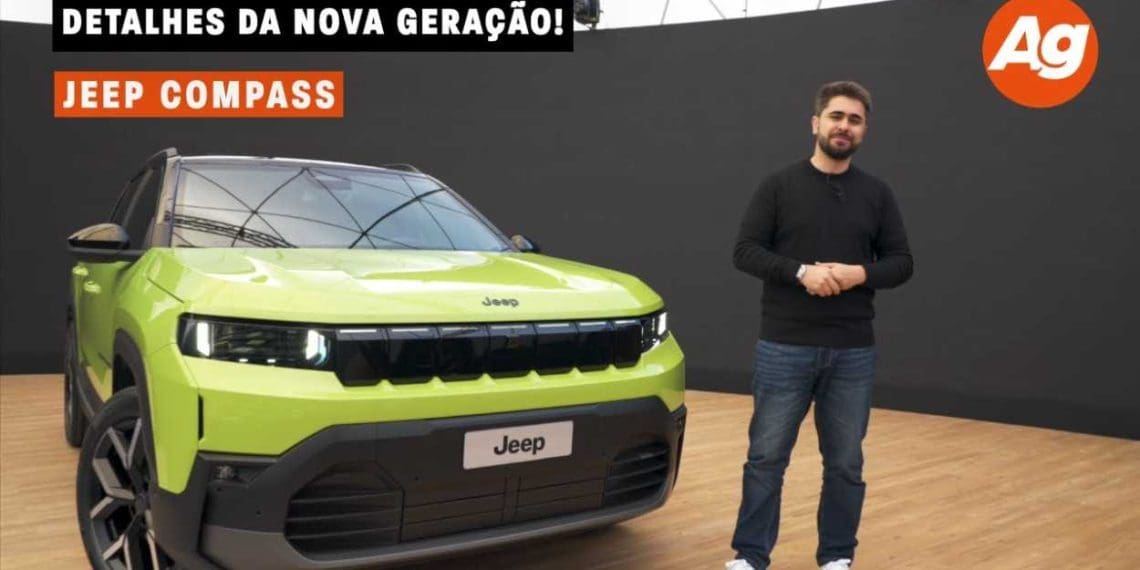 Jeep Compass: Detalhes da nova geração!