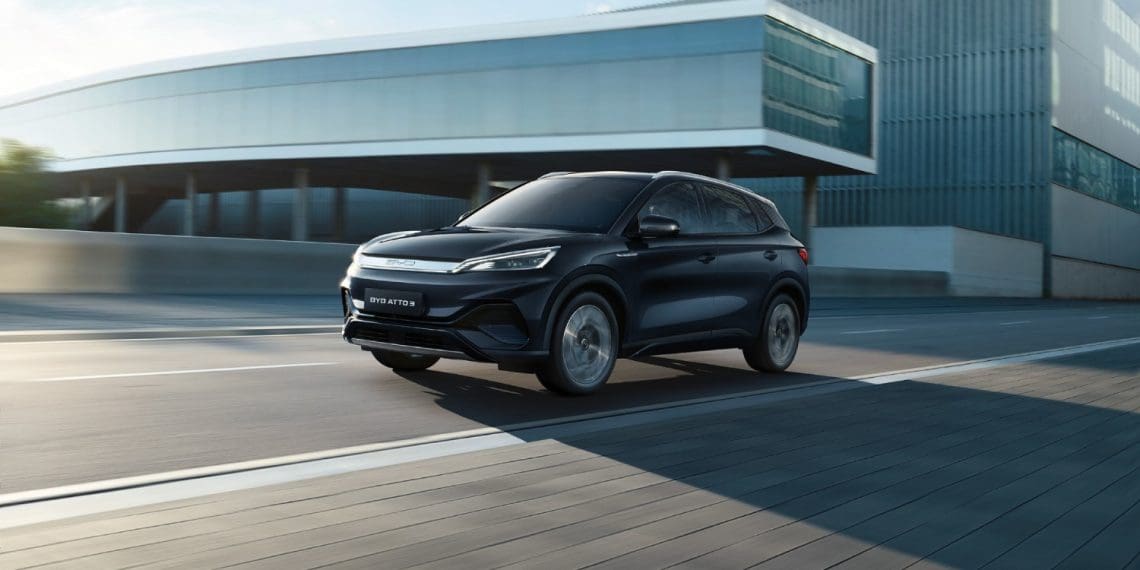 Renovado BYD Atto 3 em Portugal a partir de €36.220