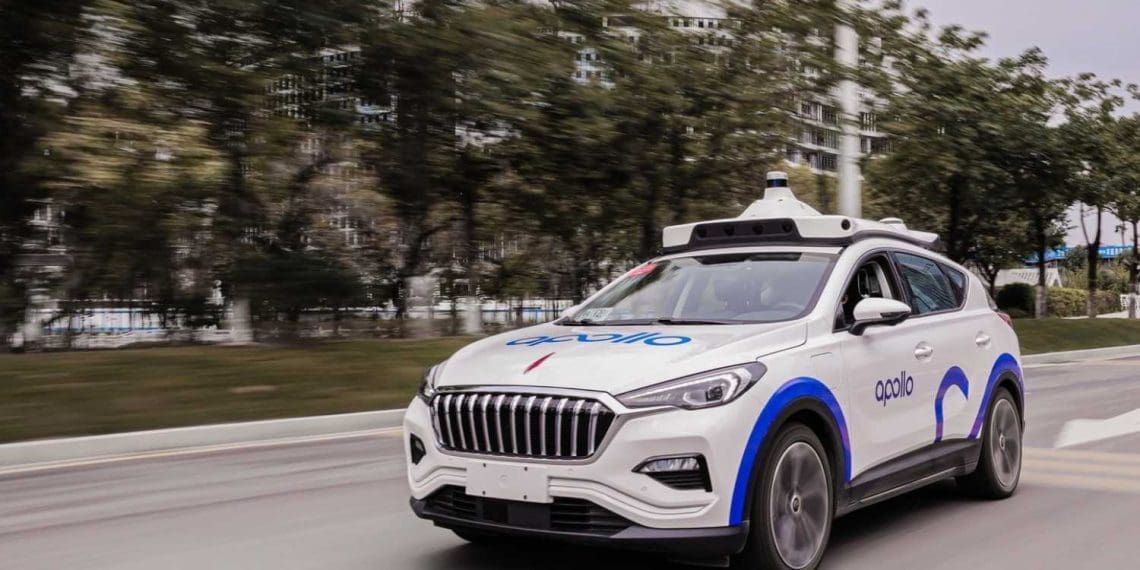 Baidu planeia lançar serviço de robotáxi na Europa