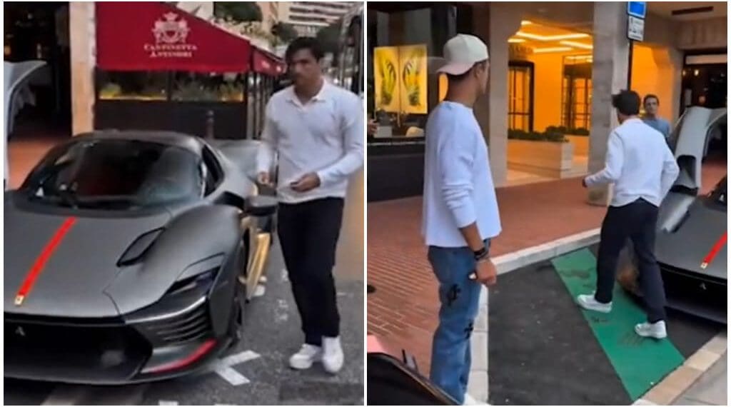 Carlos Sainz Unveils Jaw-Dropping Custom Ferrari Hypercar, Leaving Monaco in Awe