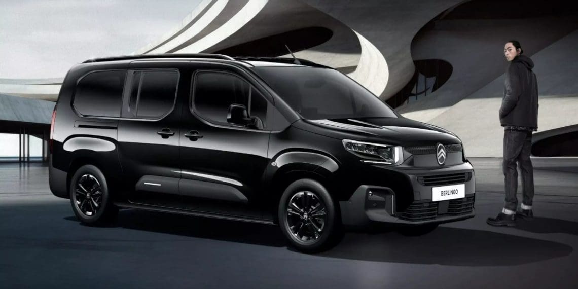 Citroën Berlingo Black Edition traz um “kit” especial, mas apenas para o Japão
