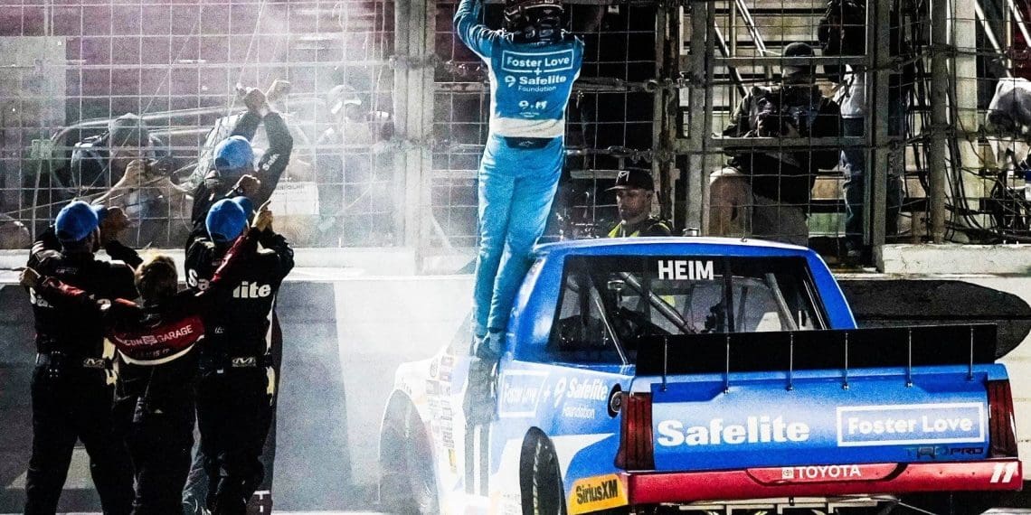 Heim Dominates Truck Series Race, Leaving Competitors in the Dust at Charlotte