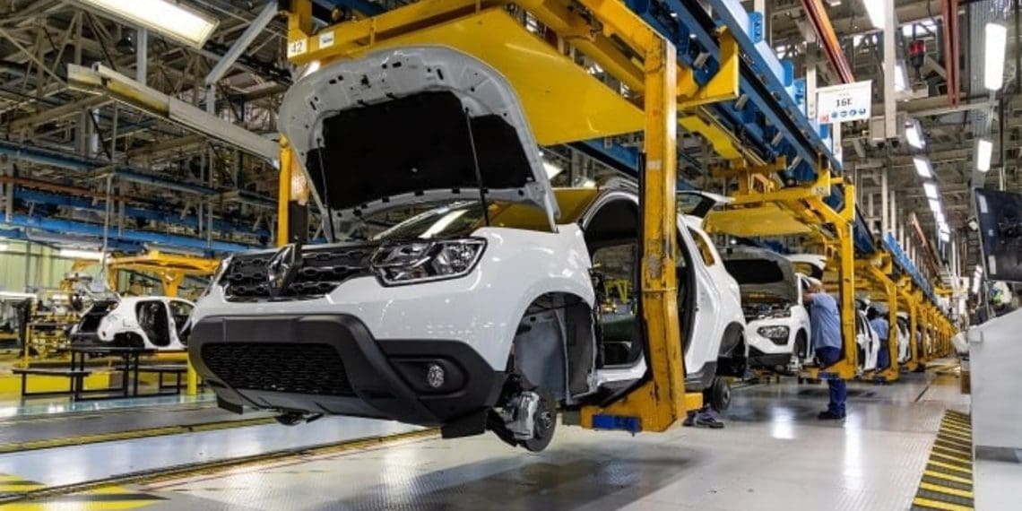 Produção automóvel no Brasil cresce 6,7% até a abril
