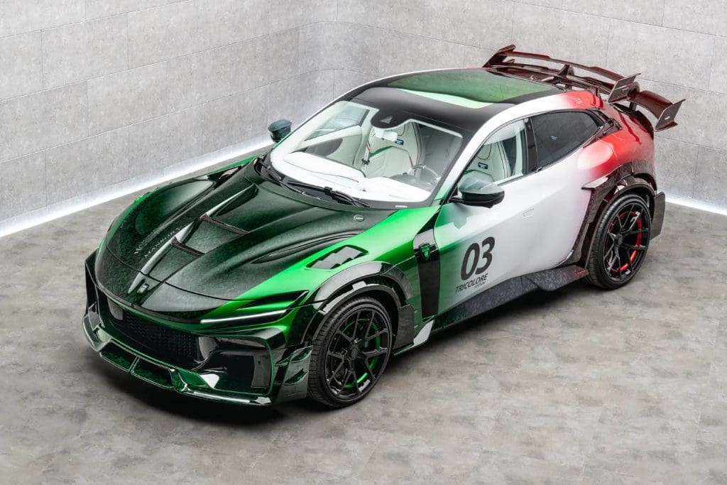 Mansory Pugnator Tricolore: uma versão radical do Ferrari Purosangue