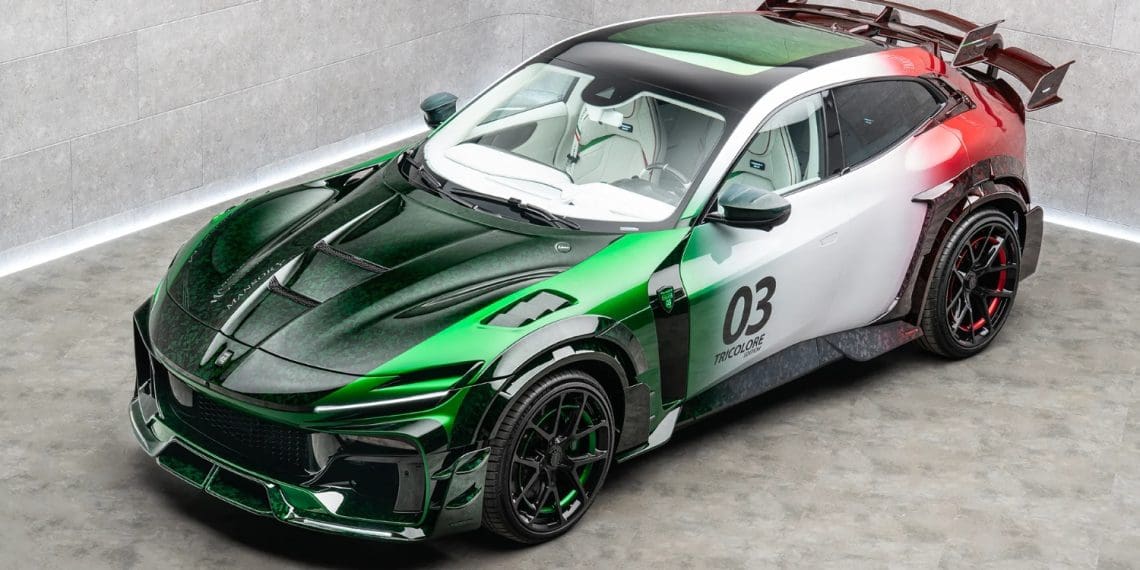 Mansory Pugnator Tricolore: uma versão radical do Ferrari Purosangue