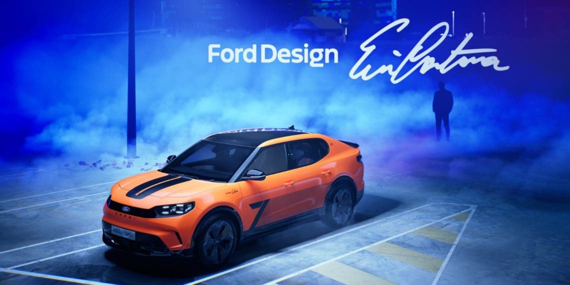 Ford Capri ganha versão exclusiva inspirada em Eric Cantona