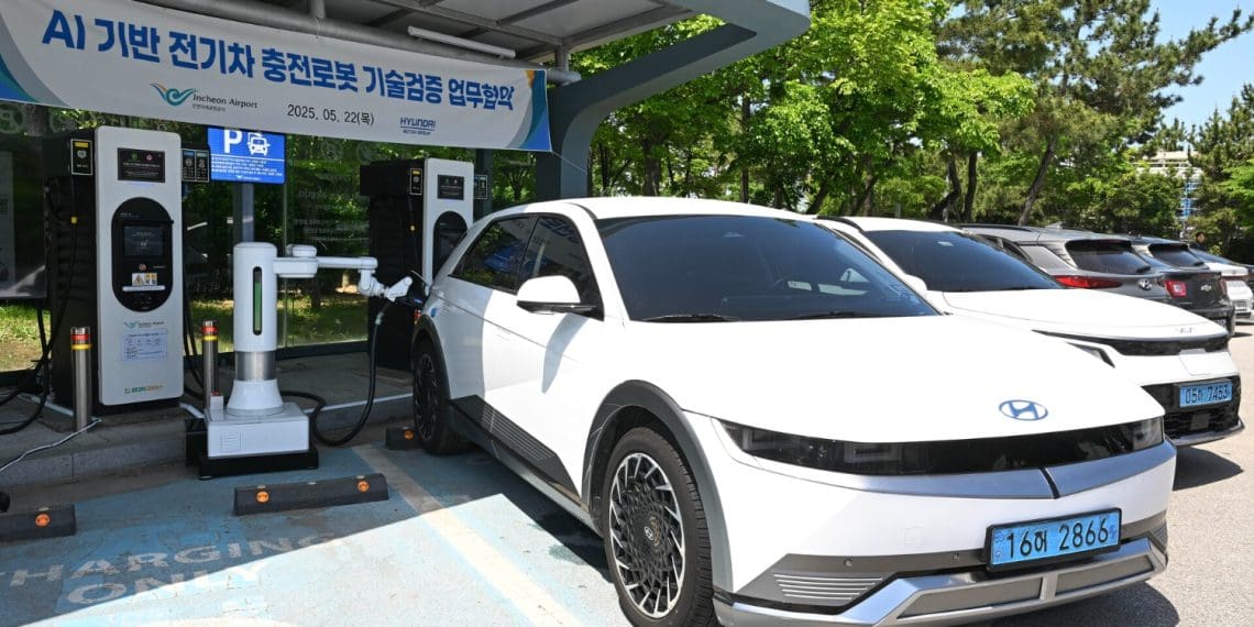 Robôs da Hyundai entram ao serviço no aeroporto da Coreia do Sul
