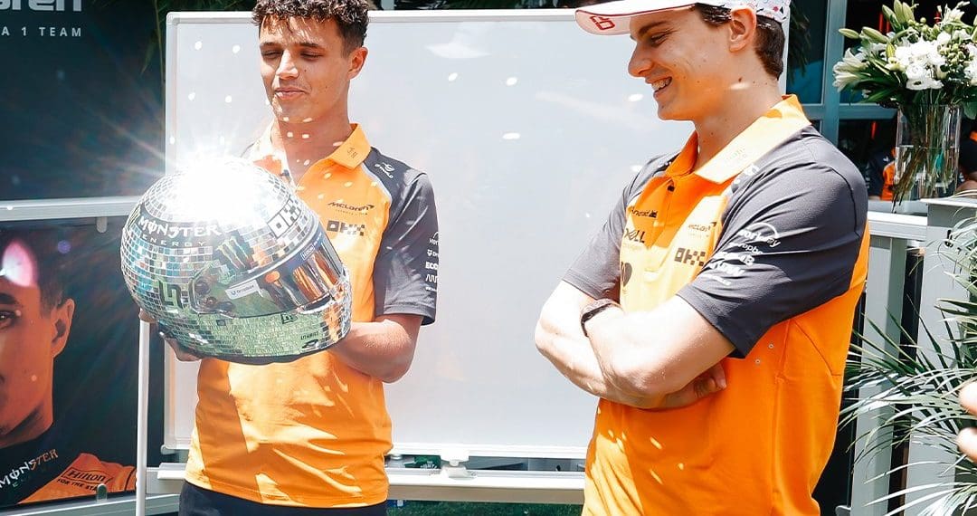 Unveiled: Lando Norris’ Dazzling Helmet Drama Revealed by McLaren – Safety Secrets Exposed
