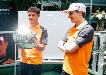 Unveiled: Lando Norris’ Dazzling Helmet Drama Revealed by McLaren – Safety Secrets Exposed