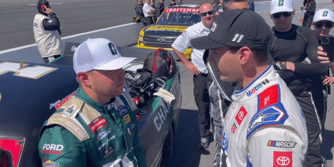 VIDEO – NASCAR Rivals Clash: Layne Riggs Sparks Chaos at North Wilkesboro Speedway
