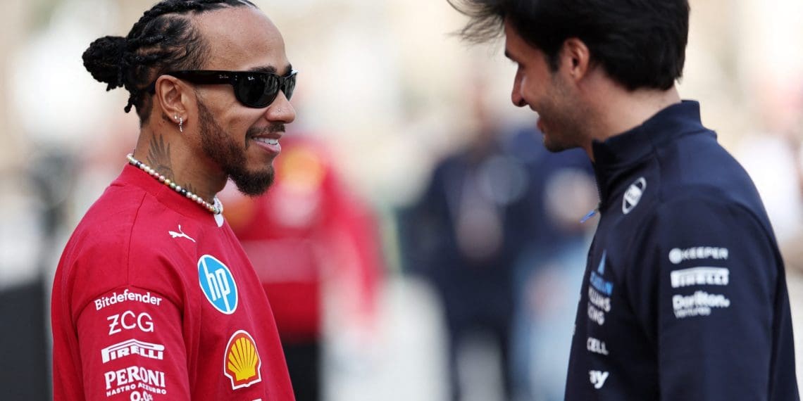Lewis Hamilton and Carlos Sainz Lock Horns in Dramatic Last Lap Showdown at Miami