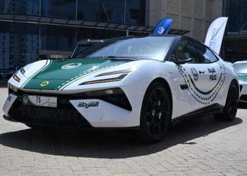 Novo bólide ao serviço da Polícia do Dubai é um Lotus Emeya S