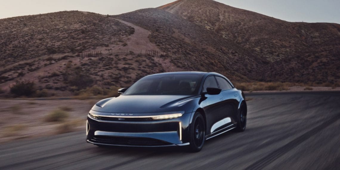 Lucid Air Sapphire chega à Europa no terceiro trimestre