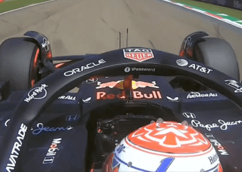 VIDEO – Max Verstappen’s Fiery Frustration: Steering Wheel Slam at Emilia-Romagna GP Practice 1